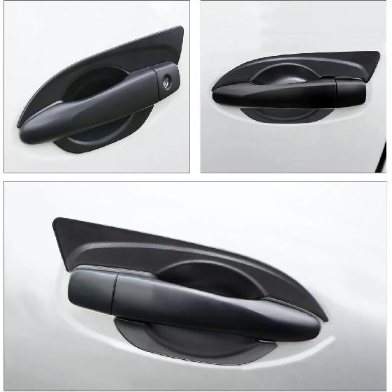 Auto Part Car Accessories Door Handle Cover Door Bowl Compatible with Nissan Navara 2015-2019 Frontier NP300 2021 2022 2023 2024 Year(Door handle