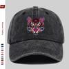 Pc Colorful Pattern Tiger Head Print Baseball Cap Fashion Trendy Outdoor Hunting Design Sun Hat Truck Driver Decor Hat Adjustab