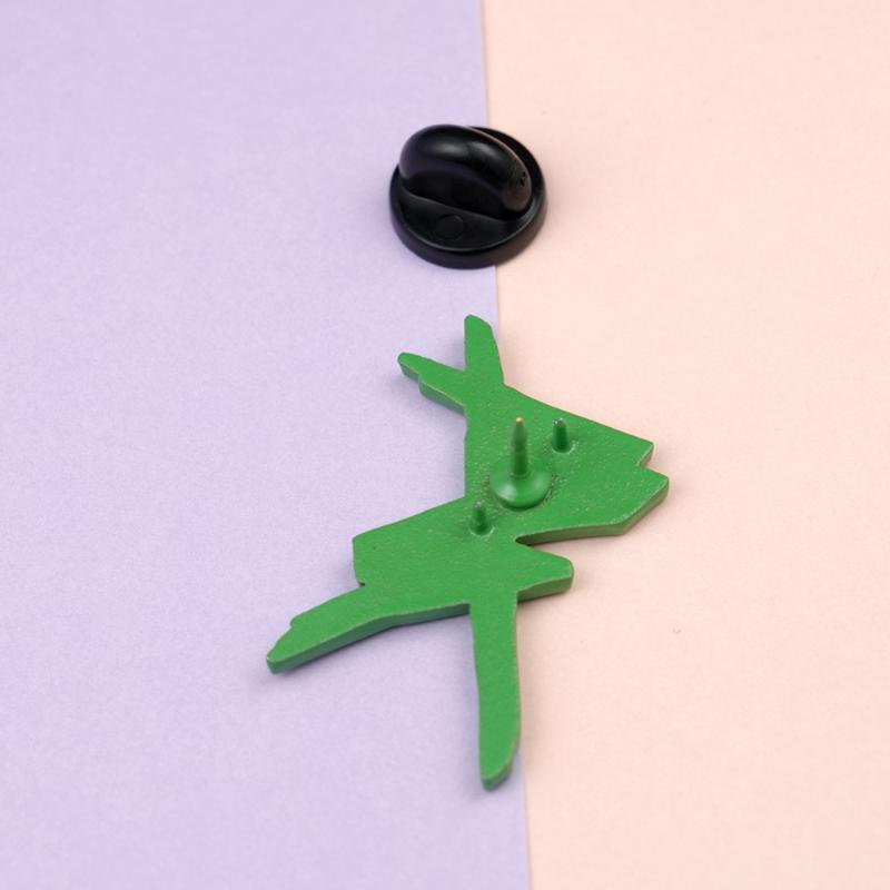 

1Pcs Sci-Fi Anime Lapel Pin Creative Green Punk Edgerunners Logo Badge Peripheral Fans Gift Cosplay Collect Souvenirs