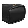 Coach Faye 17 detalles acolchados bolso de hombro de piel de oveja pequeño para mujer negro