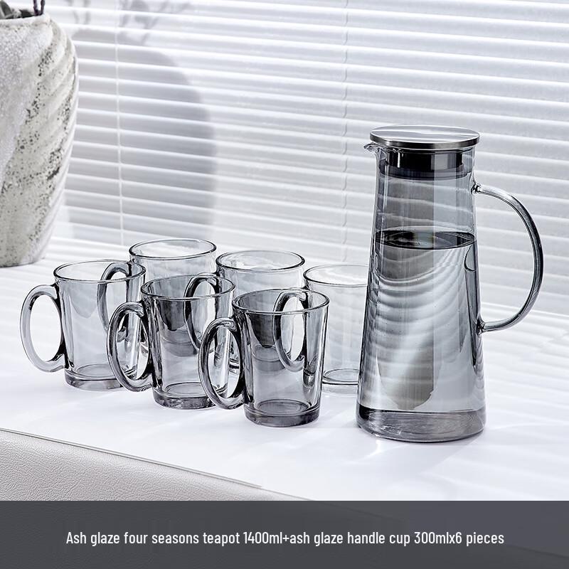 Naijiang Light Luxury Heat-Resistant Glass Drinkware Set