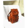 Leather Bag Genuine Backpack Rucksack Men's Laptop Brown New Travel Vintage 16''