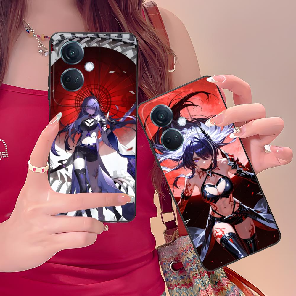 Funda HSR Acheron Mate de TPU para Teléfono Móvil para OPPO Reno 14 13 12 11 10 9 8 7 6 5 F T Pro 5G Cubierta con Impresión Colorida