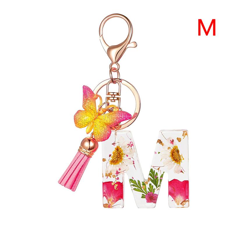 Breloc cu litere AZ bricolaj Suport metalic Breloc cu suspendare Breloc mașină pentru femei Inel cheie cu literă simplă Nume cheie Cadou de petrecere Bijuterii