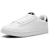 Anta Lifestyle Series Synthetic Leather Casual Versatile Non-Slip Wear-Resistant Low-Top Skate Shoes Women Sneaker White Black 92628004-2