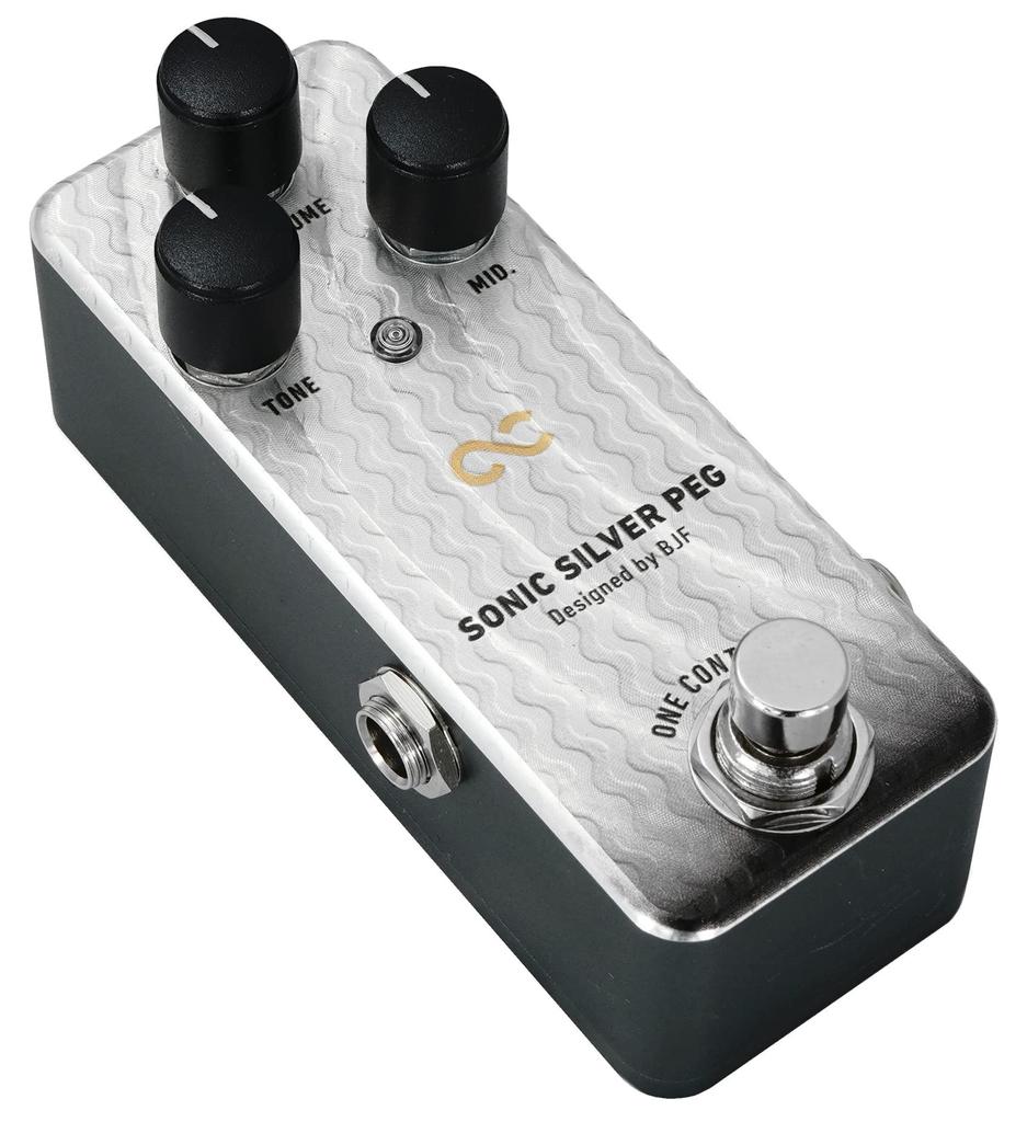 One Control SONIC SILVER PEG Bass Overdrive