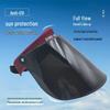 UV Protection Sunshade Hat with Transparent Face Mask - Windproof, Dustproof, Insect-Proof for Men and Women