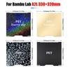 Bambu Lab H2C A2L 335*325mm Bauplatte Doppelseitig Glatt Texturiert Druckbettplatte 3D-Drucker Ersatzzubehör