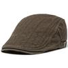 Beret Men's Vintage Newsboy's cap Casual Visor Hat Summer Fashion Cotton Flat Caps For Men Original Brand Berets Adjustable