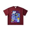 260 GSM Double Yarn 32 Count 100% Cotton Digimon V2 Garurumon Print Unisex Heavy Cotton T Shirt