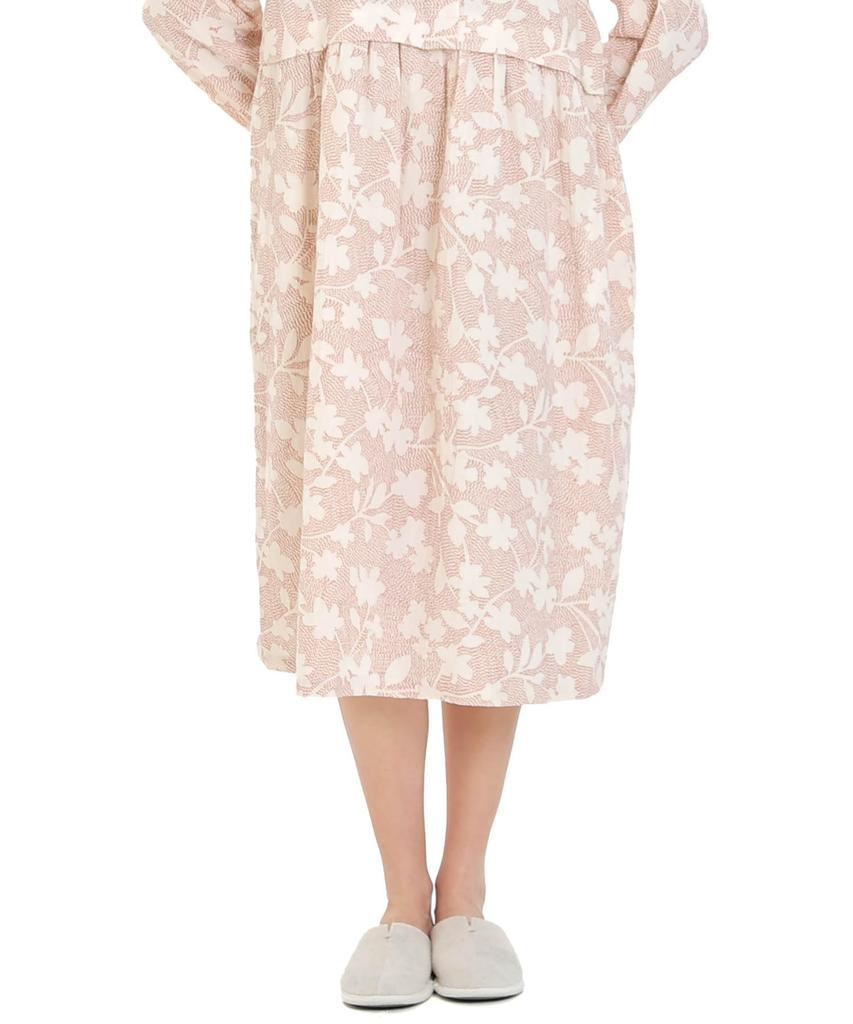 Cream Puff Gauze Flower Stitch Dress [Narue] (R)