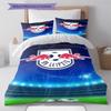 RB Leipzig Pattern Bedding Set Quilt Cover Pillowcase Home Decor Gift (1 * duvet cover + 2 * pillowcase, without core)