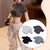 -Shirt Top for Female Dolls, Short Articulated Figures, Made of Quality Material, Suitable