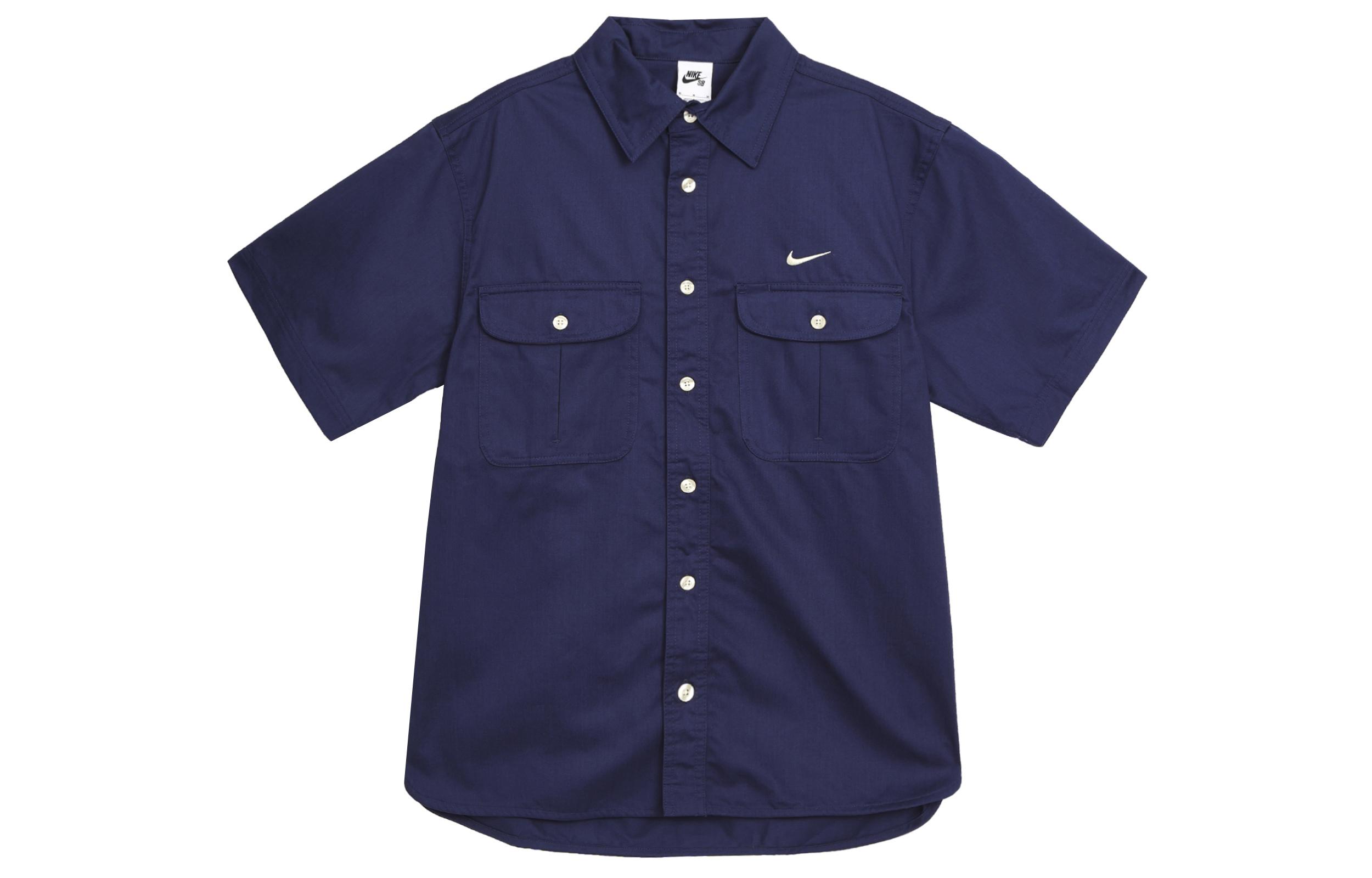 Nike SB Shirt Men s Dark Navy Blue DV9076-410 L
