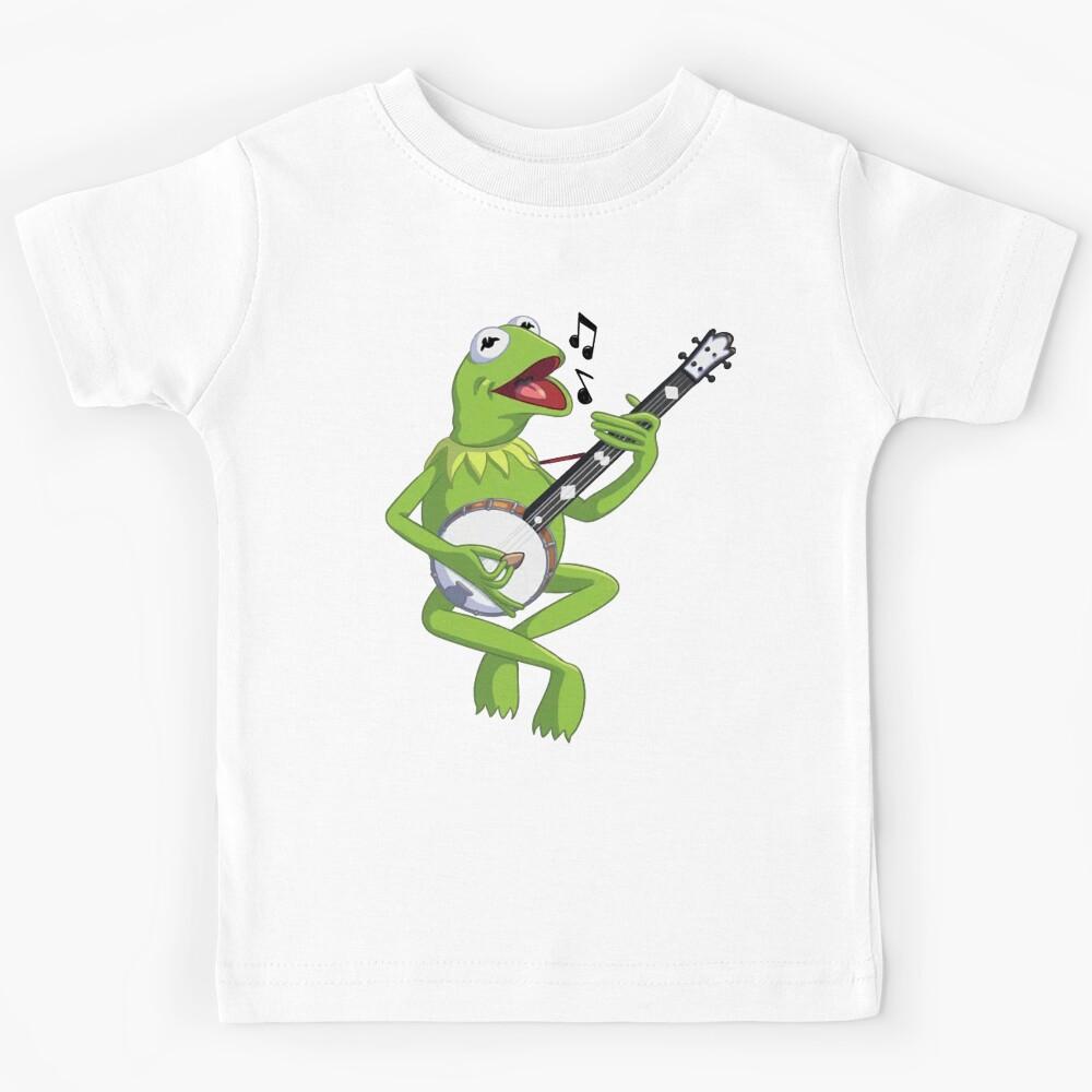 Kermit With Guitar Kids T-Shirt 100
