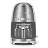 SMEG Filter Coffee Maker 10 Cups 1050W 50s Style Brushed Stainless Steel DCF02SSEU