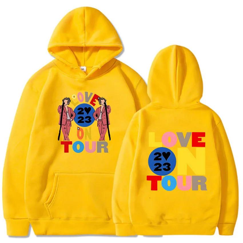 Harrys House Love On Tour Hoody Men's Vintage R&B Sweatshirt Harajuku Aesthetic Hoodie Clothes Autumn Pullover