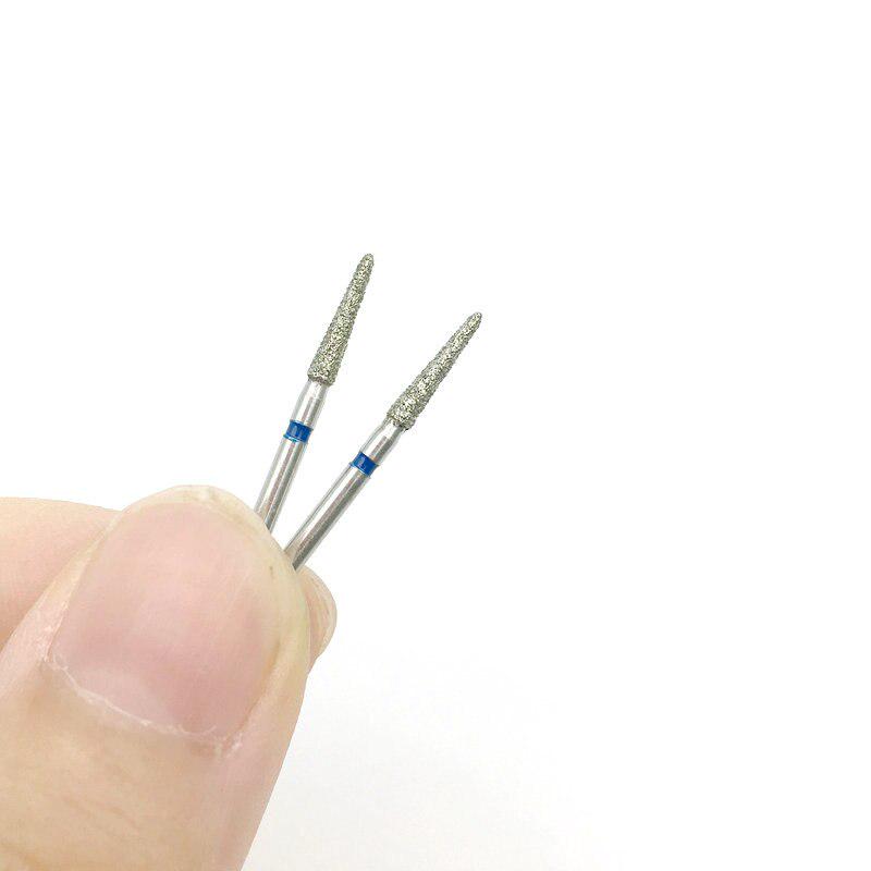 10 buc/pachet Freze diamantate Dental FG Burghie de mare viteză pentru piesa de mână de mare viteză Instrument de medic dentist mediu 878K18