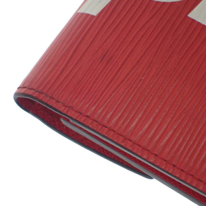 LOUIS VUITTON  M67755 Epi Bifold Wallet Red mens