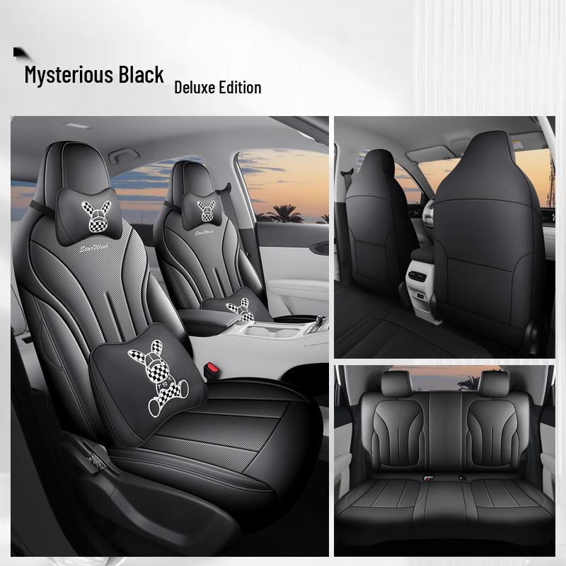Geely Vision All-Season Universal Seat Covers: Full Coverage Car Interior Cushion Set