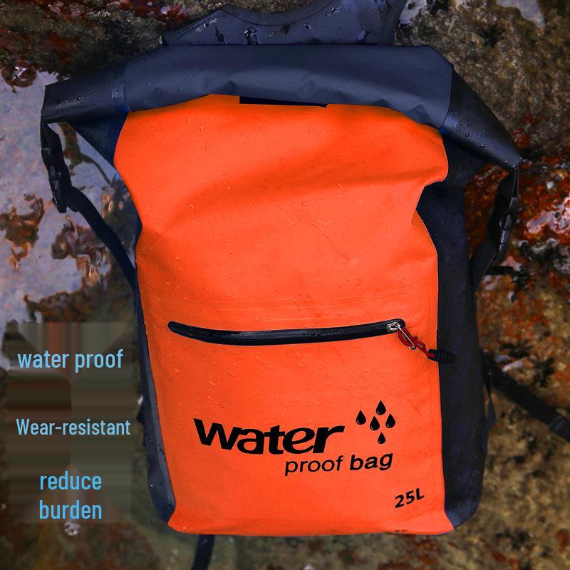 Sac étanche d'extérieur pour plage et natation - Sac à dos seau de rafting en PVC
