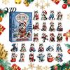 Unique Pet Themed Gift Husky Christmas Advent Calendar 2026 with 24 Acrylic Pendants for Tree Decorations, Novelty Countdown Cute Dog Holiday Ornament