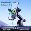 Car Phone Mount with 15W Wireless Charging, Dashboard Suction Cup