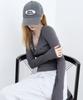 Nigaennikol Button Henley Neck Top_Charcoal