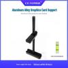 Aluminum Alloy Graphics Card Support Stand with Telescopic Shockproof Rod