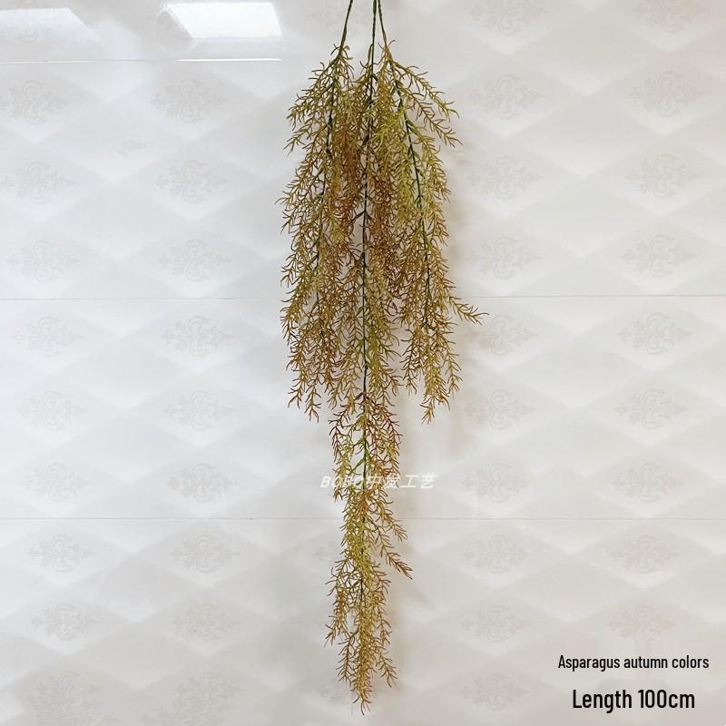 Artificial Spider Plant & Fern Hanging Decor - Trailing Green Vines for Wall & Ceiling
