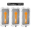 3-1Pcs Privacy Tempered Glass For iPhone 17 11 13 12 16 Pro Max 14 15 Plus 16E 17Air Screen Protector Easy Install Dust Free Box