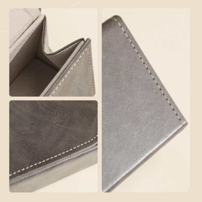 Premium Pu Large Capacity Men'S Eyeglass Case Shockproof Portable Glasses Storage Box Eyeglass Box For Gift