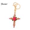 Rhinestone Rose Keychain Retro Keychain, Golden Plated Alloy Key Ring for Holder Men Women, Pendant Handbags Backpacks Decoration Women Handbag Charm