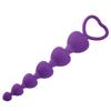 Silikonowy korek analny Masturbator Long Pull Beads Massager Para Flirting Sex Toy