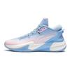 Li Ning Light Speed 1.0 High Abrasion Resistant Breathable Basketball Shoes Men Sneakers Blue Pink ABAS097-5