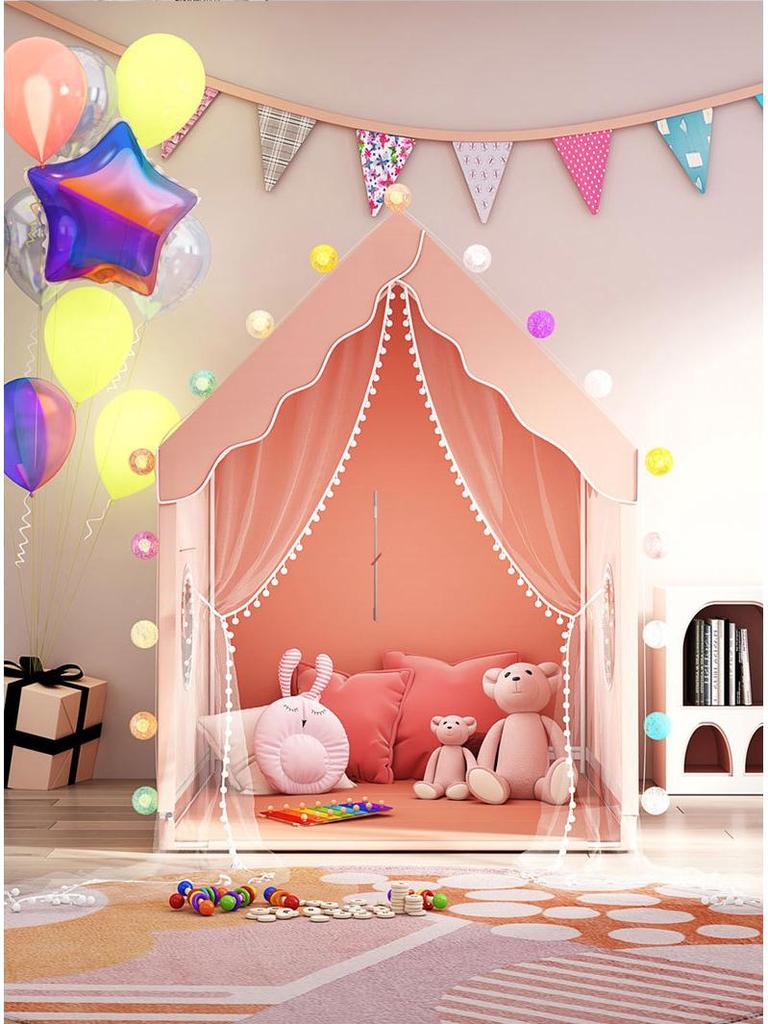 Kids' Indoor Princess Castle Tent Toy - Dream Playhouse for Girls & Boys