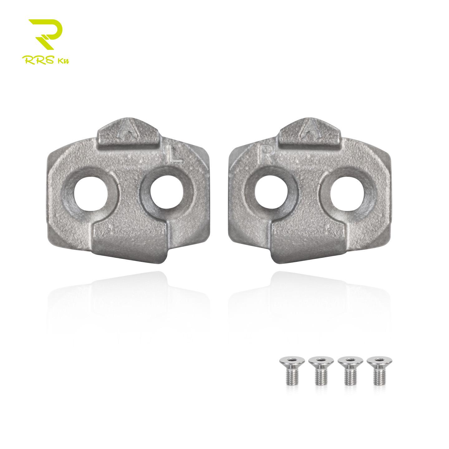 Rrskit Stainless Steel Wear-Resistant Mountain Bike Cleats for Time ATAC Clipless Pedals One Size