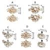 Shoe Clips Charms for Women Detachable Rhinestones Crystal Shoe Buckles Bridal Wedding Prom Party High Heel Decoration