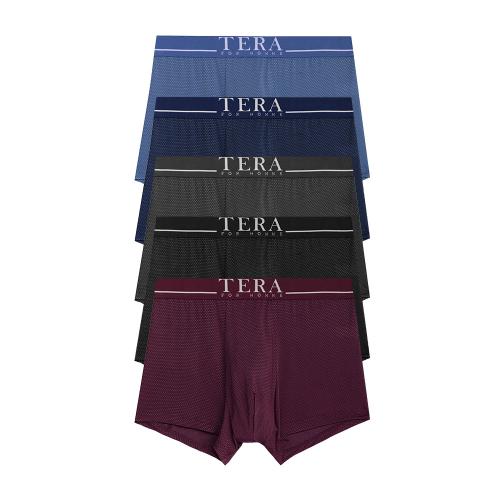 

[TERAWOOD HOMEWEAR] Мужские трусы Cool-Rise из натурального вискозы, 5 шт. [Доставка из Кореи] 100% Оригинал 95