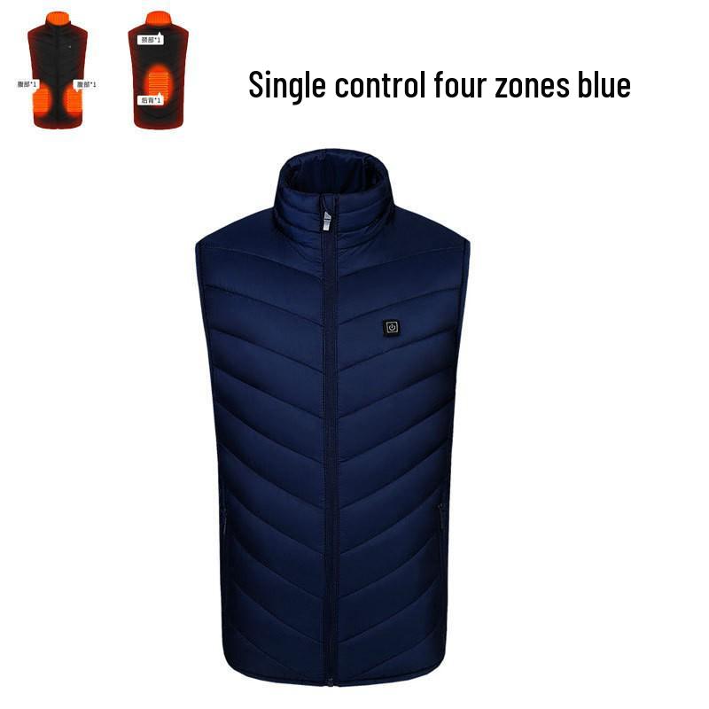 Smart USB Heated Vest for Autumn and Winter - Multi-Zone Temperature Control