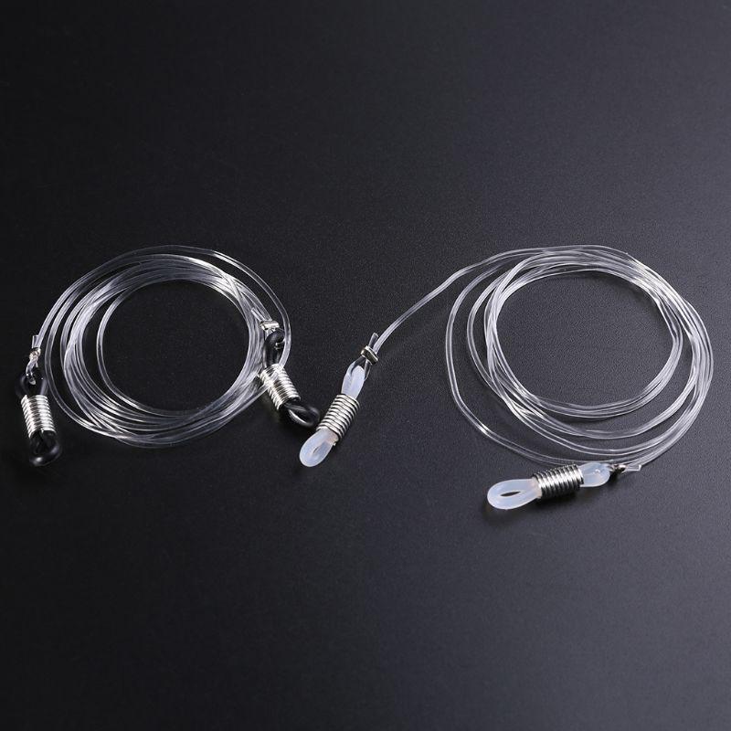 New Transparent Eyeglasses Anti Slip Strap Stretchy Neck Cord Outdoor Sports Eyewear String Sunglasses Rope Band Holder
