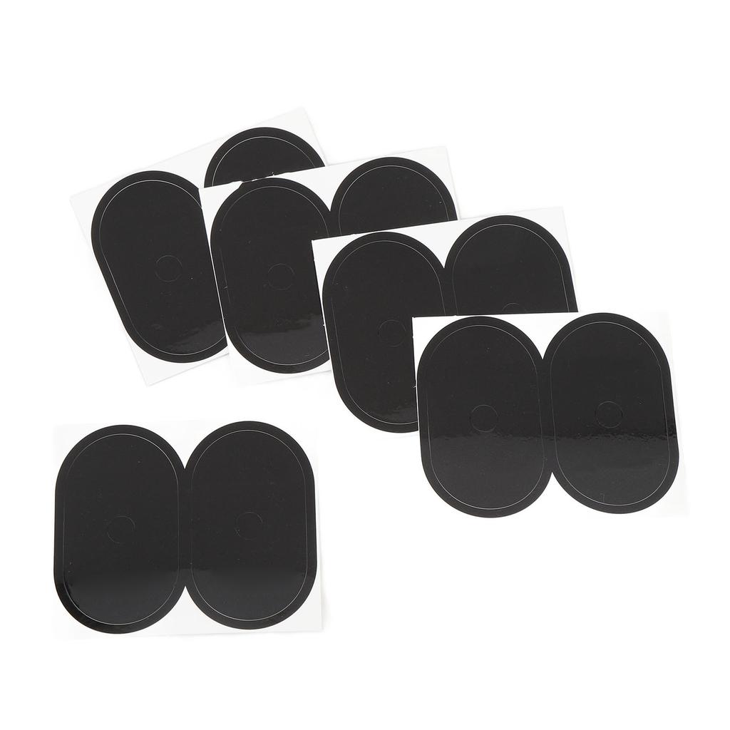 10PCS Valve Core Gaskets Plastic Resin Rain Proof Tire Valve Sealing Sticker Rim Hole Adhesive Protector Air Nozzle