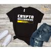Crypto T Shirt Millionaire Loading Funny Bitcoin Eth Dogecoin Outfit Cryptocurrency Future Vintage Washed Graphic Versatile