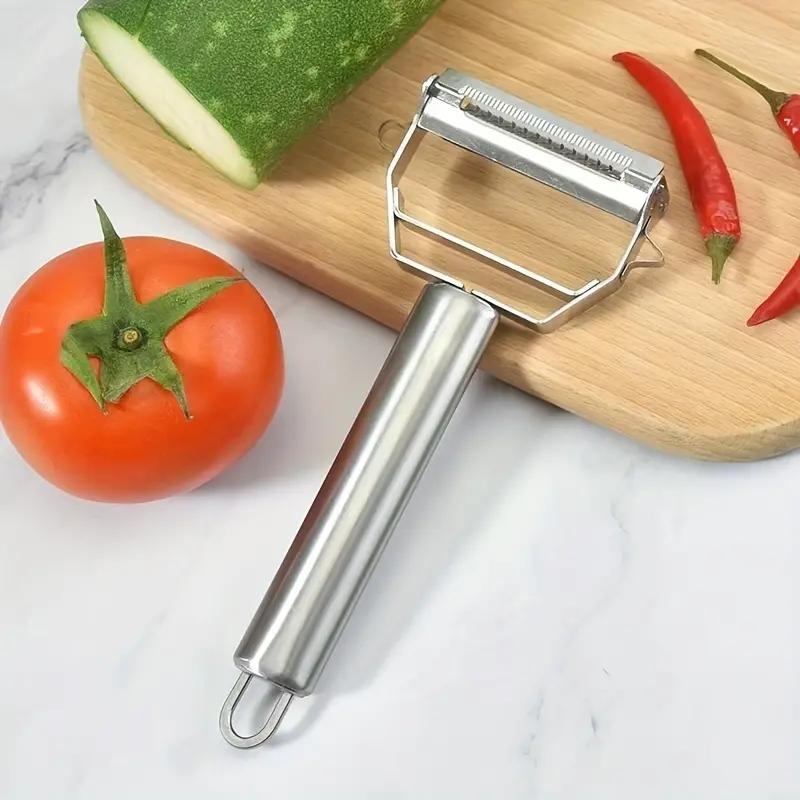 1pc Stainless Steel Slicer Cutter, Fruit Vegetable Tools, Kitchen Gadgets