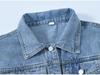 Retro Blue Denim Jacket for Women - Loose Korean Style, Plus Size, Spring/Autumn Trend