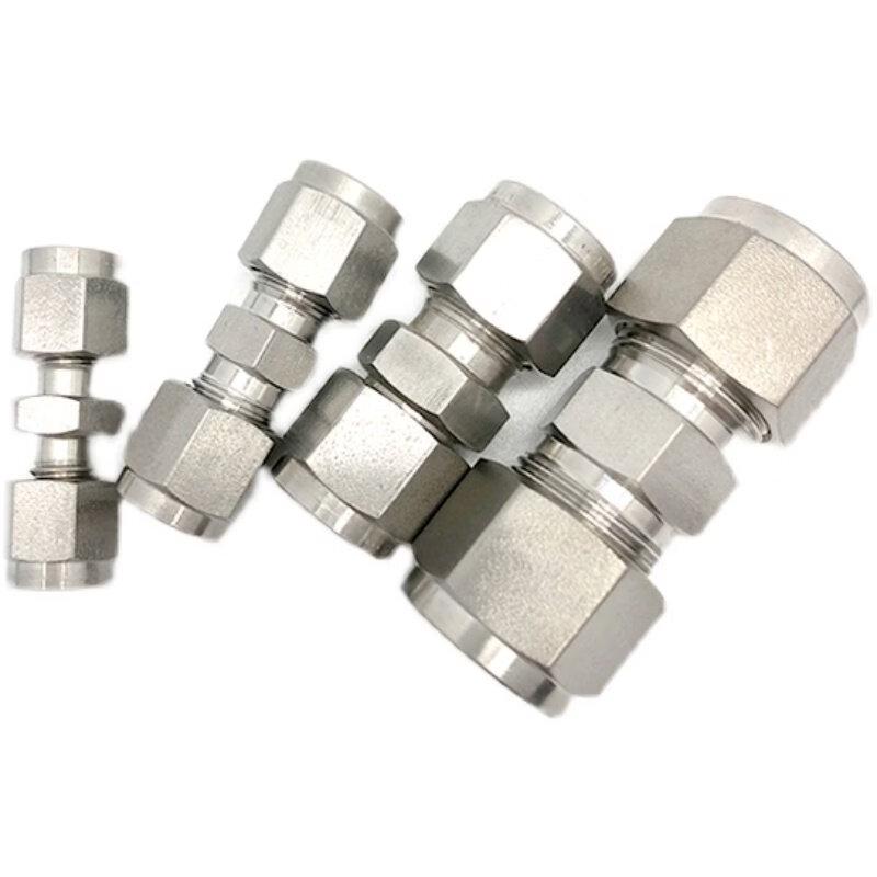 Stainless Steel 3/8 Reducing Ferrule Straight Connector
