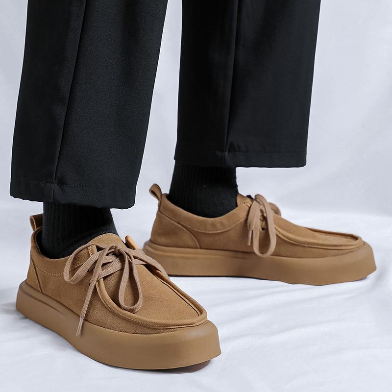 Fashion Casual Genuine leather men's shoes Trendy minimalist design style Outdoor Fashion Party Daily office quality youth shoes