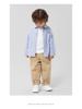 Trendy European Boys' Long Sleeve Casual Shirt - Spring/Autumn Kids' Clothing
