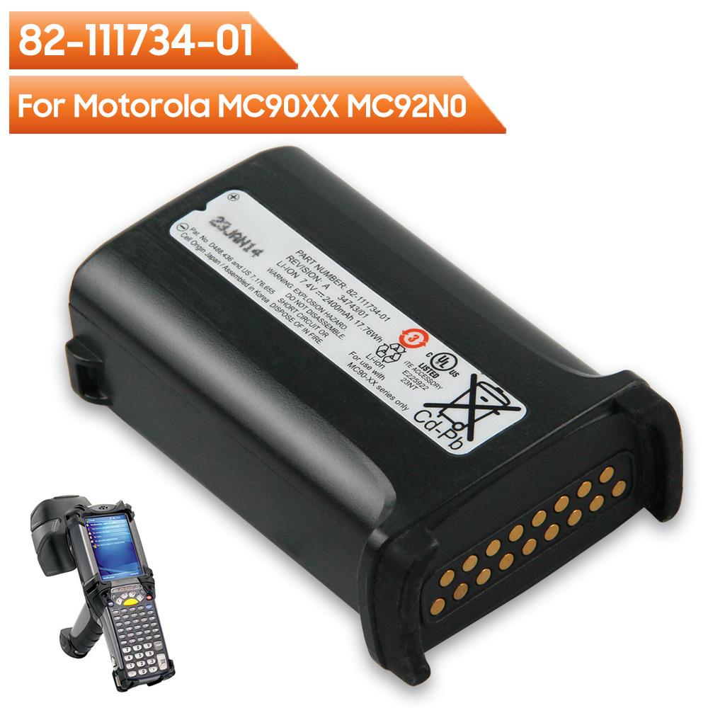 2400mAh Replacement Battery 82-111734-01 For Motorola MC90XX MC9090 MC9190 MC92N0 Mobile Computer