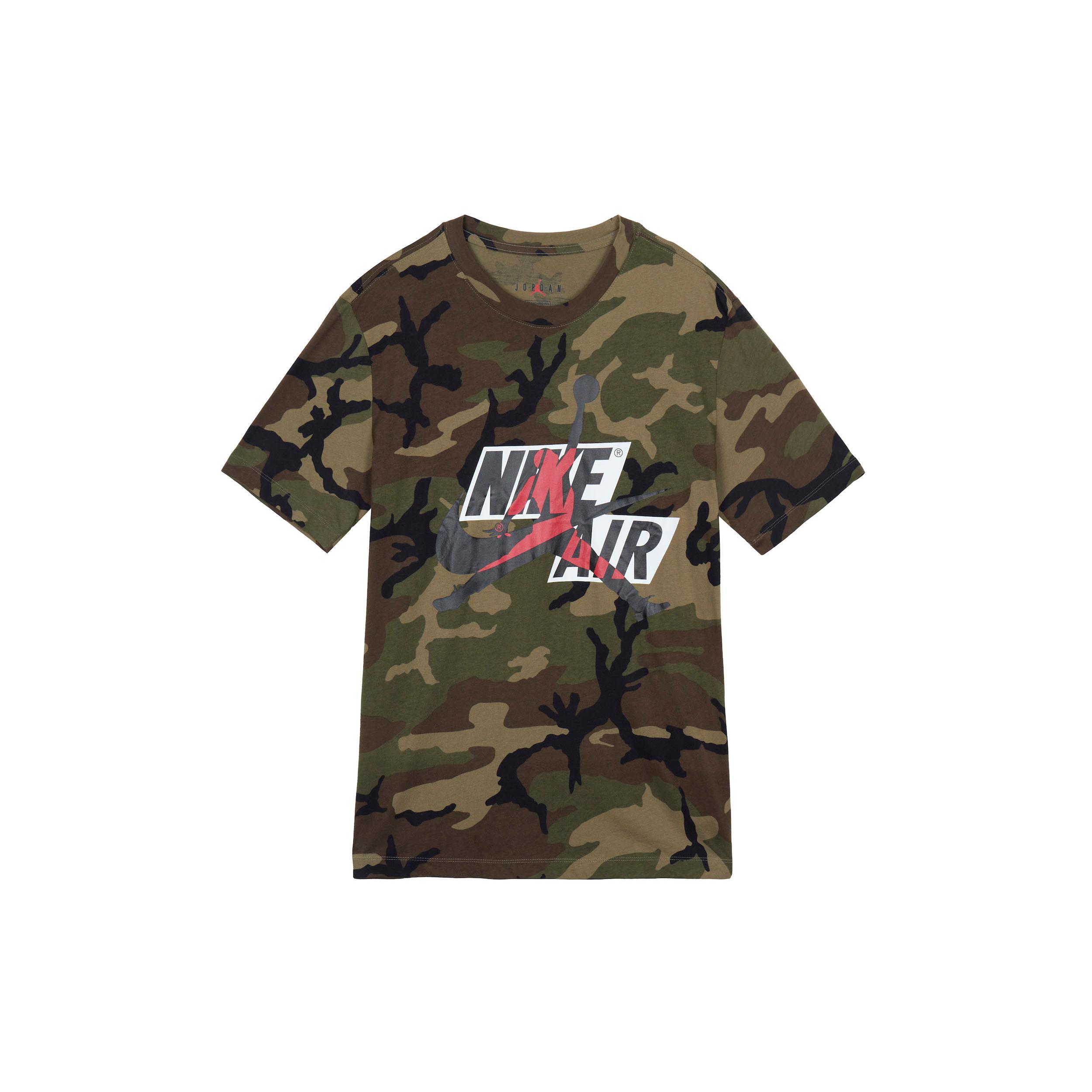 Jordan T Shirt Men s Medium Olive Green CU2074-222 L